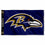 WinCraft Baltimore Ravens Printed Header 3x5 Foot Banner Flag - Sports Collectibles, Sports Memorabilia, Sports Fan Shop, Sports Gifts