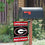 College Flags & Banners Co. Georgia Bulldogs Panel Garden Flag and Mailbox Post Pole Mount Holder Set - Sports Collectibles, Sports Memorabilia, Sports Fan Shop, Sports Gifts
