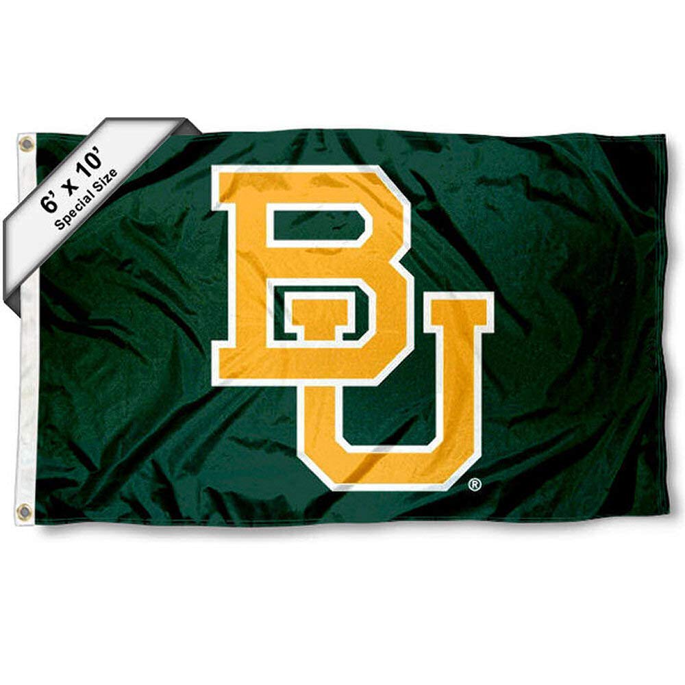 College Flags & Banners Co. Baylor Bears 6x10 Feet Flag - Sports Collectibles, Sports Memorabilia, Sports Fan Shop, Sports Gifts