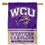 Western Carolina Catamounts Double Sided House Banner Flag - Sports Collectibles, Sports Memorabilia, Sports Fan Shop, Sports Gifts
