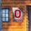 Ohio State Buckeyes Block O Logo House Flag Banner - Sports Collectibles, Sports Memorabilia, Sports Fan Shop, Sports Gifts