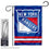 WinCraft New York Rangers Garden Flag and Pole Stand Mount Holder - Sports Collectibles, Sports Memorabilia, Sports Fan Shop, Sports Gifts