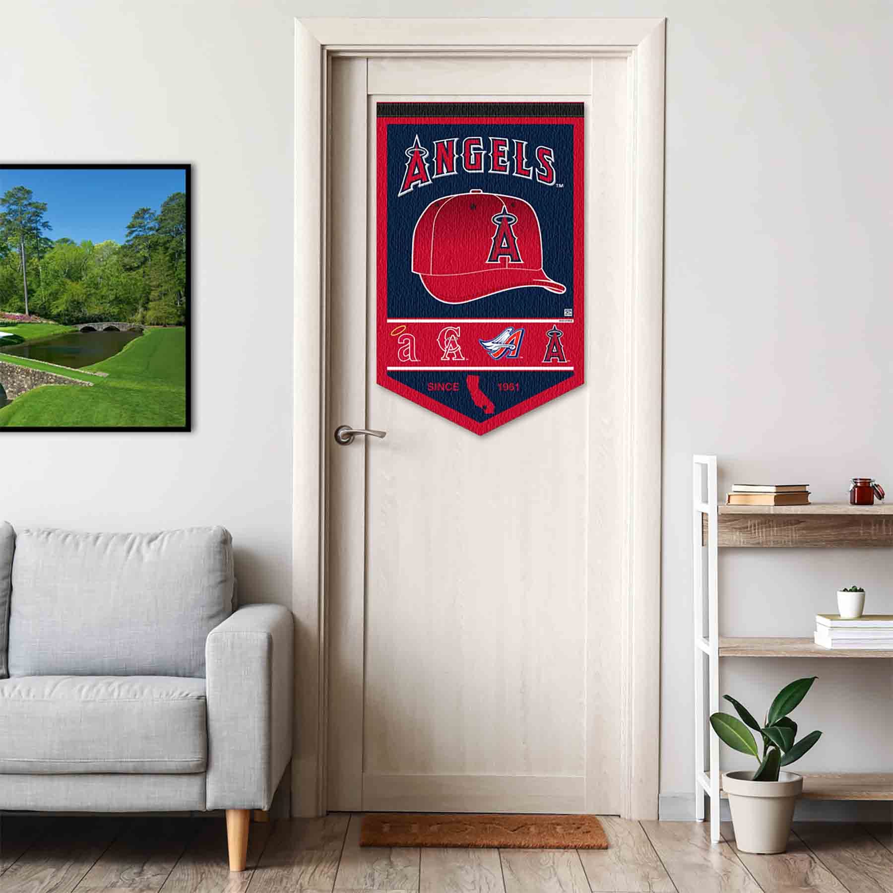 WinCraft Los Angeles Angels Heritage History Banner Pennant - Sports Collectibles, Sports Memorabilia, Sports Fan Shop, Sports Gifts