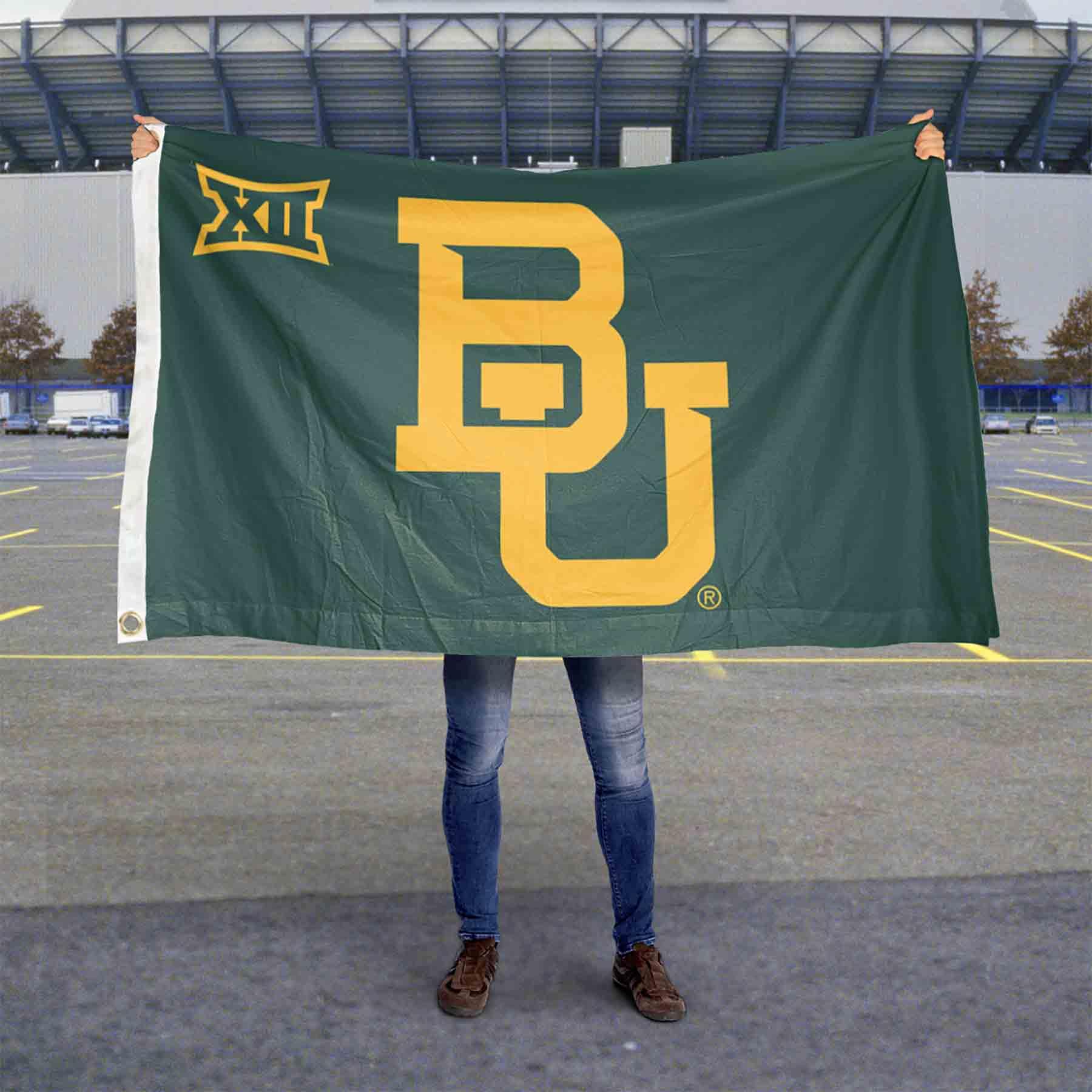 College Flags & Banners Co. Baylor BU Bears Big 12 3x5 Flag - Sports Collectibles, Sports Memorabilia, Sports Fan Shop, Sports Gifts