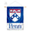 College Flags & Banners Co. Penn Quakers Window Wall Banner Hanging Flag with Suction Cup - Sports Collectibles, Sports Memorabilia, Sports Fan Shop, Sports Gifts