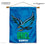 College Flags & Banners Co. Houston Clear Lake Hawks House Flag and Wood Banner Pole Set - Sports Collectibles, Sports Memorabilia, Sports Fan Shop, Sports Gifts
