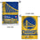 WinCraft Golden State Warriors 2022 NBA Champions Double Sided Garden Flag Banner - Sports Collectibles, Sports Memorabilia, Sports Fan Shop, Sports Gifts