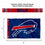 WinCraft Buffalo Bills Printed Header 3x5 Foot Banner Flag - Sports Collectibles, Sports Memorabilia, Sports Fan Shop, Sports Gifts