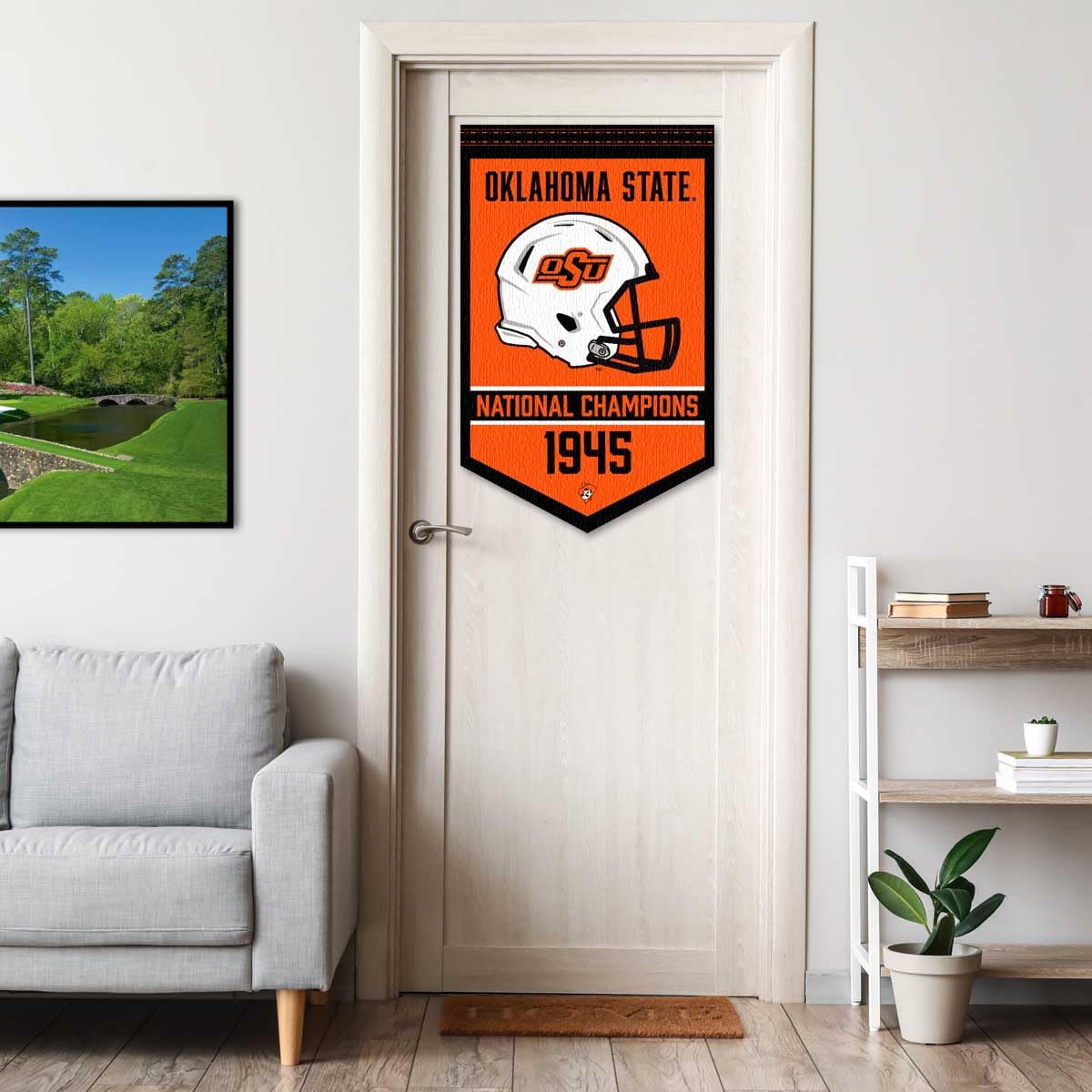 Oklahoma State Cowboys Football National Champions Banner - Sports Collectibles, Sports Memorabilia, Sports Fan Shop, Sports Gifts
