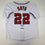Autographed/Signed Juan Soto Washington White Baseball Jersey Beckett BAS COA