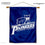 College Flags & Banners Co. Marietta College Pioneers Double Sided House Flag and Wood Banner Pole Set - Sports Collectibles, Sports Memorabilia, Sports Fan Shop, Sports Gifts
