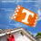 College Flags & Banners Co. Tennessee Volunteers Checkered Stripes Flag with Pole and Bracket Kit - Sports Collectibles, Sports Memorabilia, Sports Fan Shop, Sports Gifts