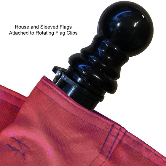 College Flags & Banners Co. NC State Wolfpack Black Banner Flag with Flag Pole Set - Sports Collectibles, Sports Memorabilia, Sports Fan Shop, Sports Gifts