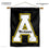 College Flags & Banners Co. Appalachian State Mountaineers Double Sided House Flag and Wood Banner Pole Set - Sports Collectibles, Sports Memorabilia, Sports Fan Shop, Sports Gifts