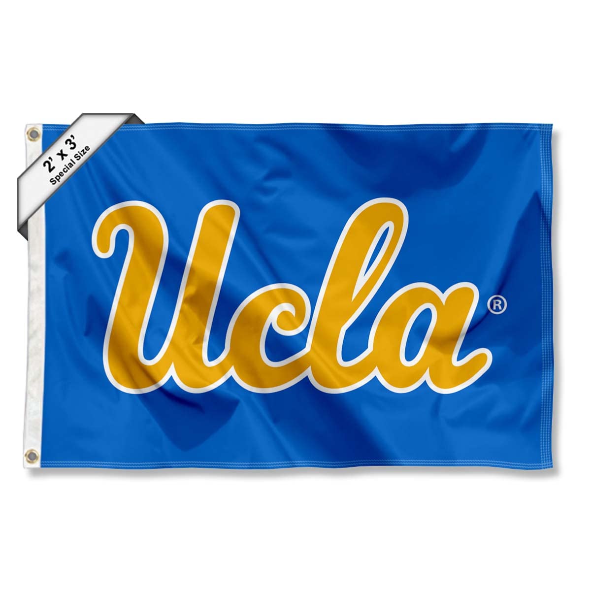 College Flags & Banners Co. Bruins Small 2x3 Foot Flag - Sports Collectibles, Sports Memorabilia, Sports Fan Shop, Sports Gifts