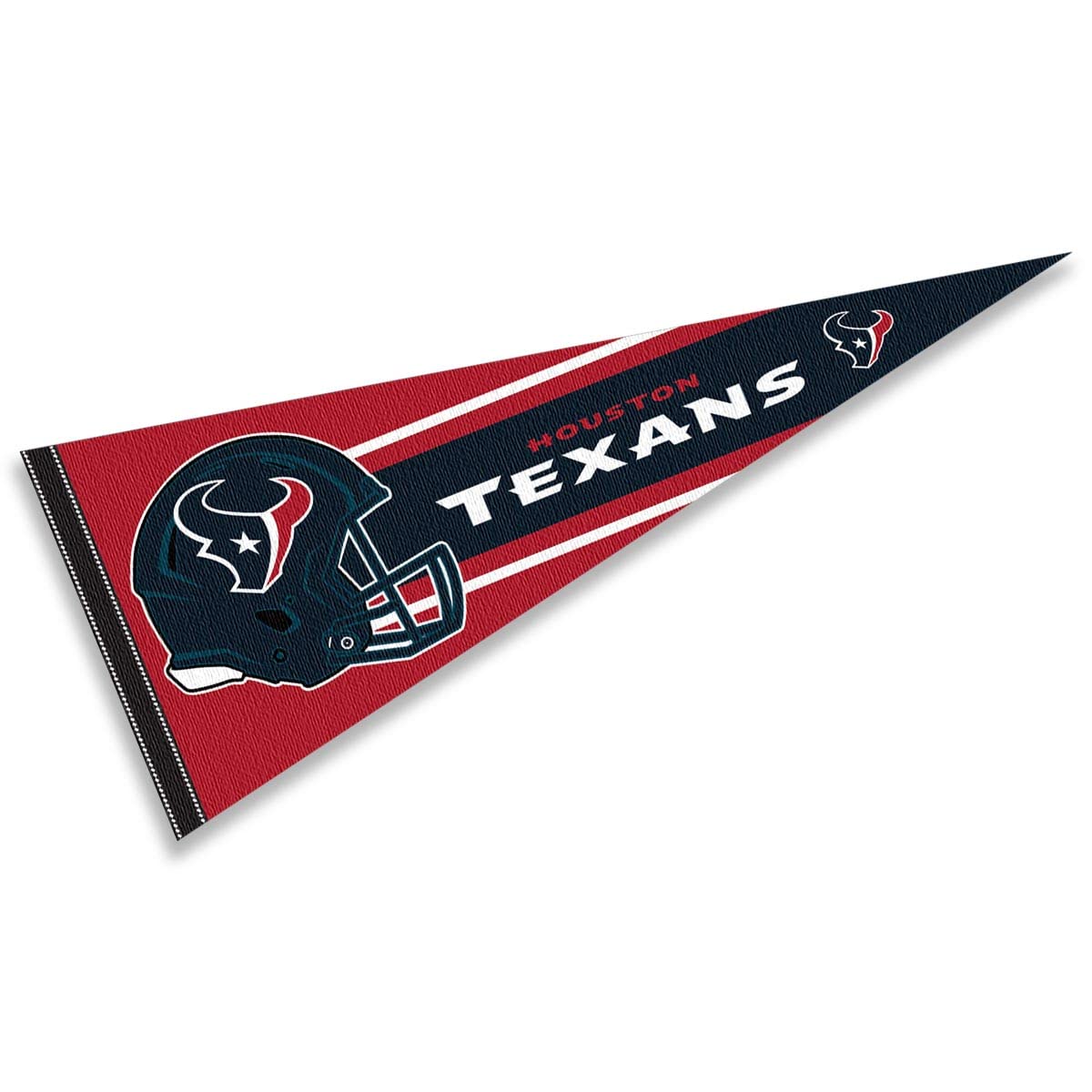 WinCraft Houston Texans Official 30 inch Large Pennant - Sports Collectibles, Sports Memorabilia, Sports Fan Shop, Sports Gifts