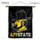 College Flags & Banners Co. App State Mountaineers Yosef House Flag and Wood Banner Pole Set - Sports Collectibles, Sports Memorabilia, Sports Fan Shop, Sports Gifts