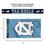 College Flags & Banners Co. UNC Tar Heels Printed Header 3x5 Foot Banner Flag - Sports Collectibles, Sports Memorabilia, Sports Fan Shop, Sports Gifts