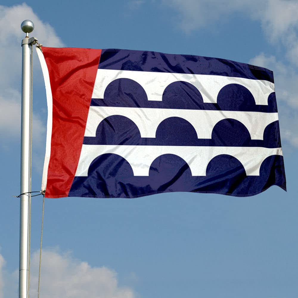 Sports Flags Pennants Company City of Des Moines Flag 3x5 Foot Banner - Sports Collectibles, Sports Memorabilia, Sports Fan Shop, Sports Gifts
