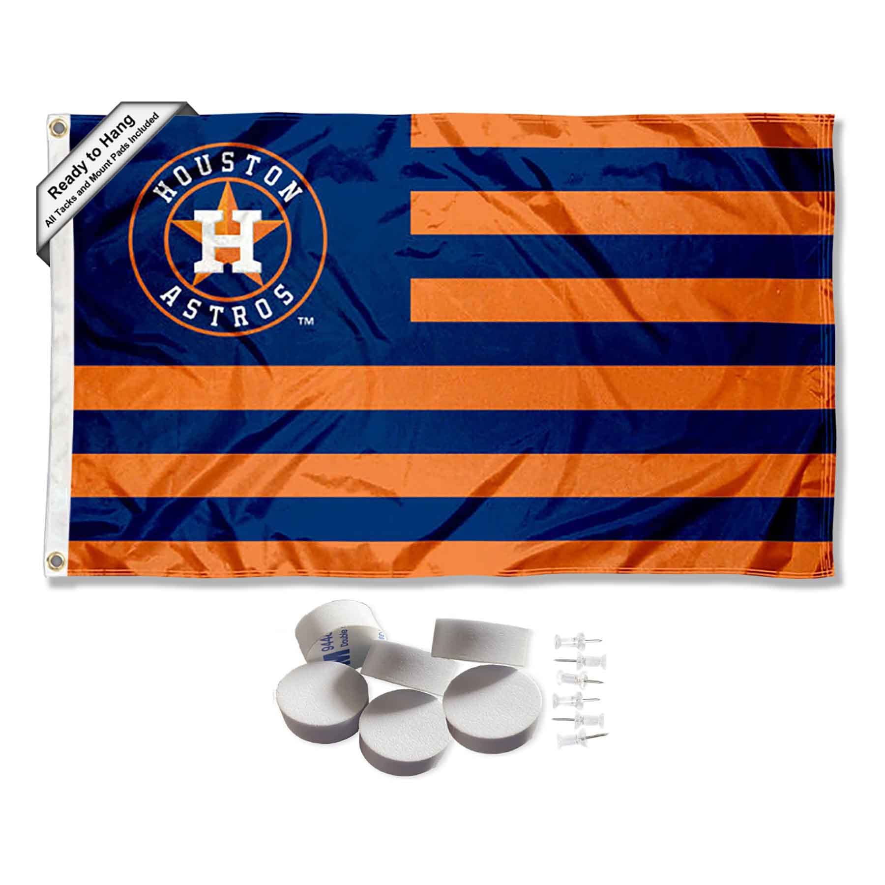 Houston Astros Nation Banner and Tapestry Wall Tack Pads - Sports Collectibles, Sports Memorabilia, Sports Fan Shop, Sports Gifts