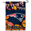 WinCraft New England Patriots Fall Leaves Decorative Football Garden Flag Double Sided Banner - Sports Collectibles, Sports Memorabilia, Sports Fan Shop, Sports Gifts