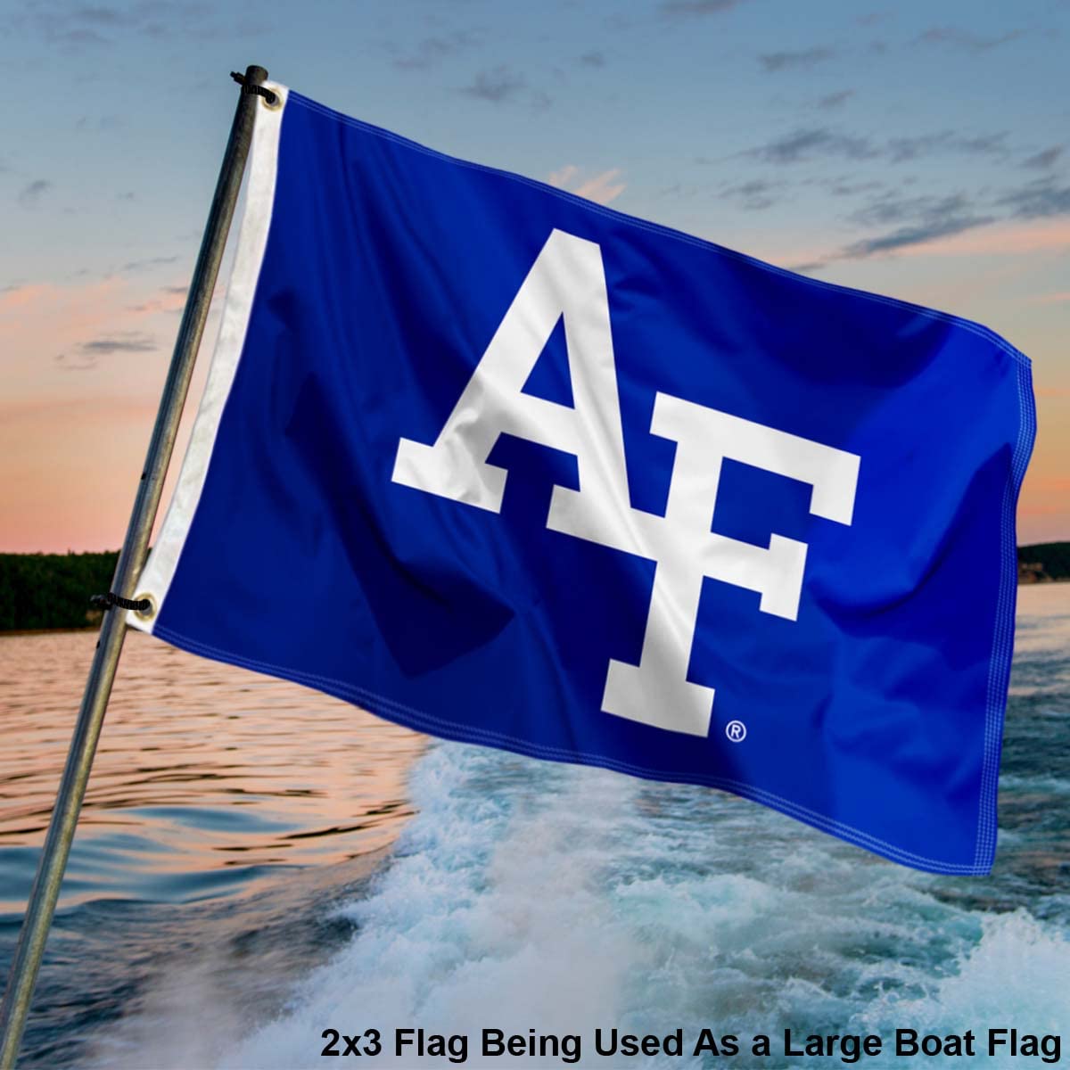 College Flags & Banners Co. Air Force Falcons Small 2x3 Foot Flag - Sports Collectibles, Sports Memorabilia, Sports Fan Shop, Sports Gifts