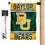 College Flags & Banners Co. Baylor Bears Garden Flag and Mailbox Post Pole Mount Holder Set - Sports Collectibles, Sports Memorabilia, Sports Fan Shop, Sports Gifts