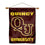 College Flags & Banners Co. QU Hawks Banner Flag and Wood Banner Pole Set - Sports Collectibles, Sports Memorabilia, Sports Fan Shop, Sports Gifts