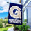 College Flags & Banners Co. Georgetown Hoyas House Flag with Flag Pole Set - Sports Collectibles, Sports Memorabilia, Sports Fan Shop, Sports Gifts