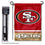 WinCraft San Francisco 49ers Garden Flag with Stand Holder - Sports Collectibles, Sports Memorabilia, Sports Fan Shop, Sports Gifts