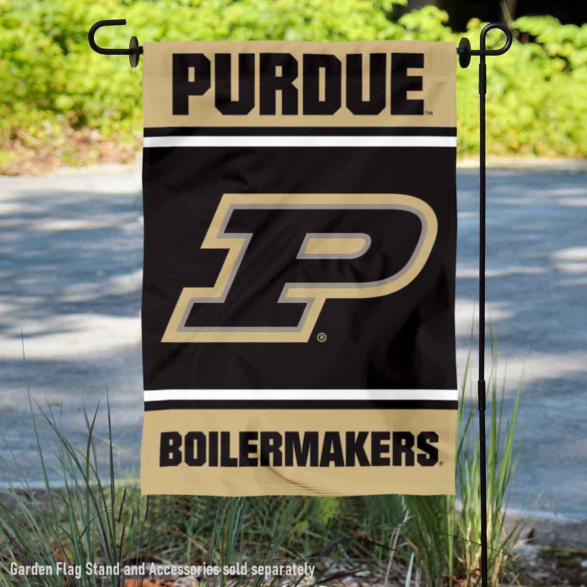 College Flags & Banners Co. Purdue Boilermakers Garden Flag - Sports Collectibles, Sports Memorabilia, Sports Fan Shop, Sports Gifts
