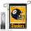 WinCraft Steelers Helmet Garden Flag and Stand Pole Holder Mount - Sports Collectibles, Sports Memorabilia, Sports Fan Shop, Sports Gifts
