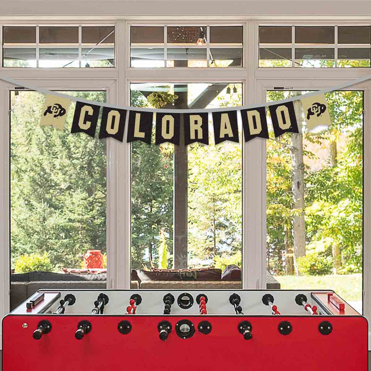 Colorado Buffaloes Banner String Pennant Flags - Sports Collectibles, Sports Memorabilia, Sports Fan Shop, Sports Gifts