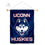 College Flags & Banners Co. Connecticut Huskies Banner for Windows Doors and Walls - Sports Collectibles, Sports Memorabilia, Sports Fan Shop, Sports Gifts