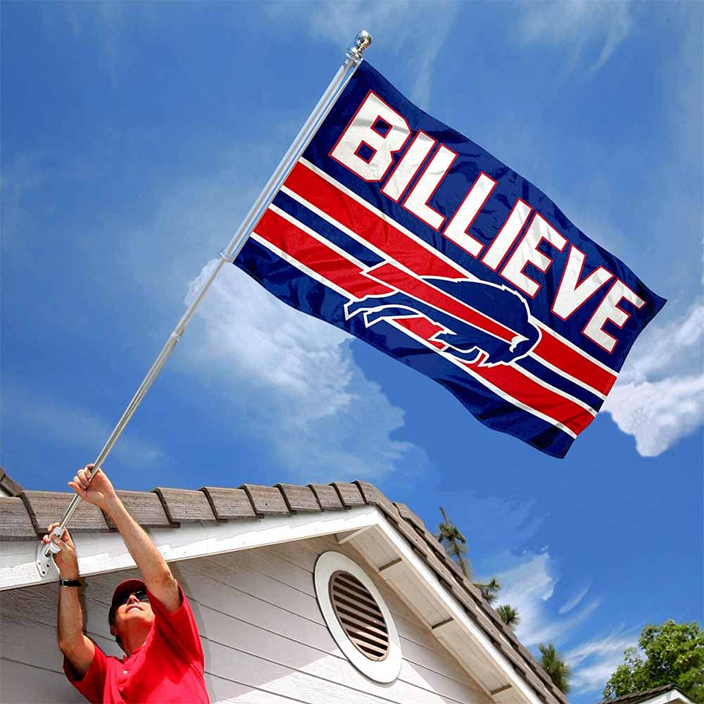 Buffalo Bills Billieve Banner and Tapestry Wall Tack Pads - Sports Collectibles, Sports Memorabilia, Sports Fan Shop, Sports Gifts