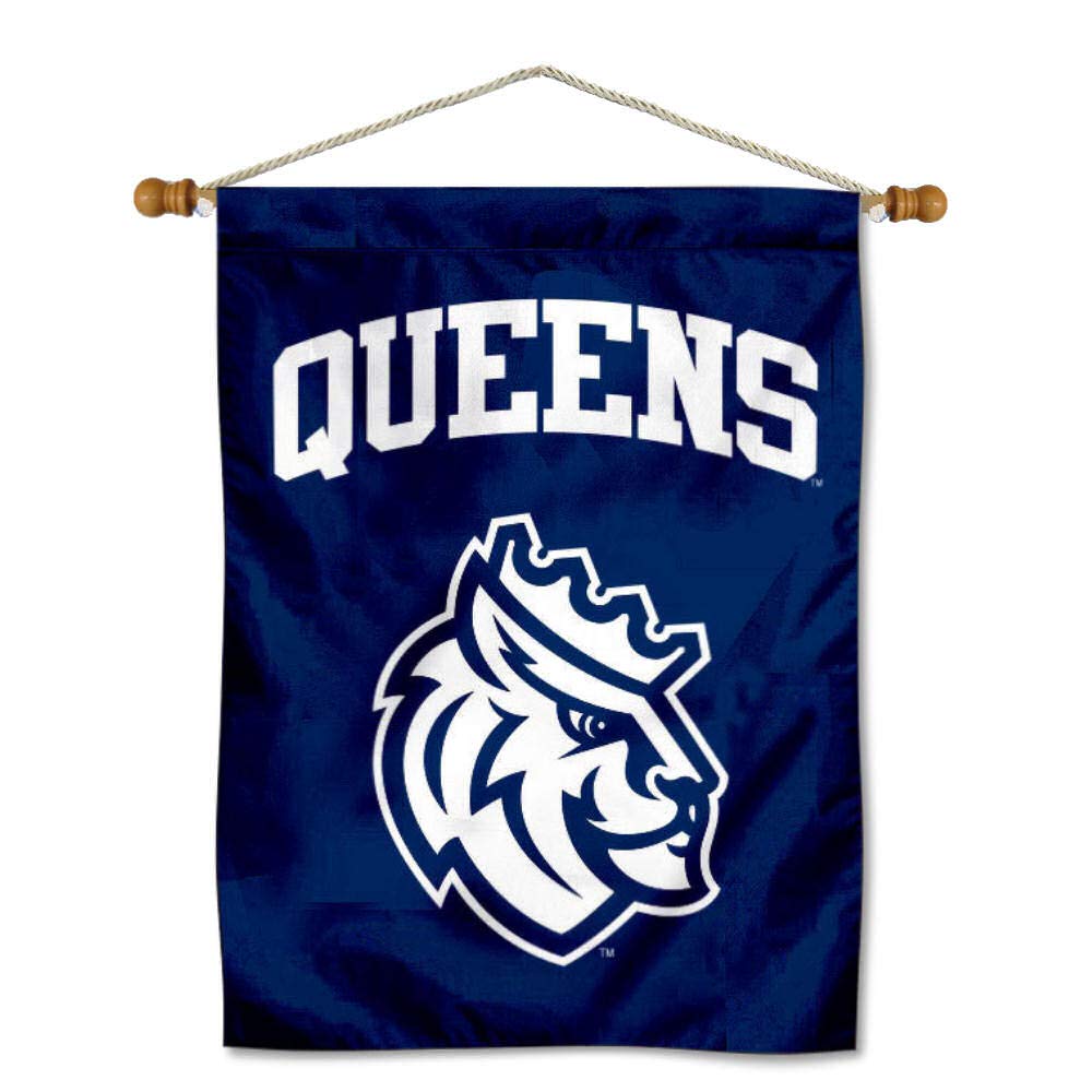 Queens Royals House Flag and Wood Banner Pole Set - Sports Collectibles, Sports Memorabilia, Sports Fan Shop, Sports Gifts