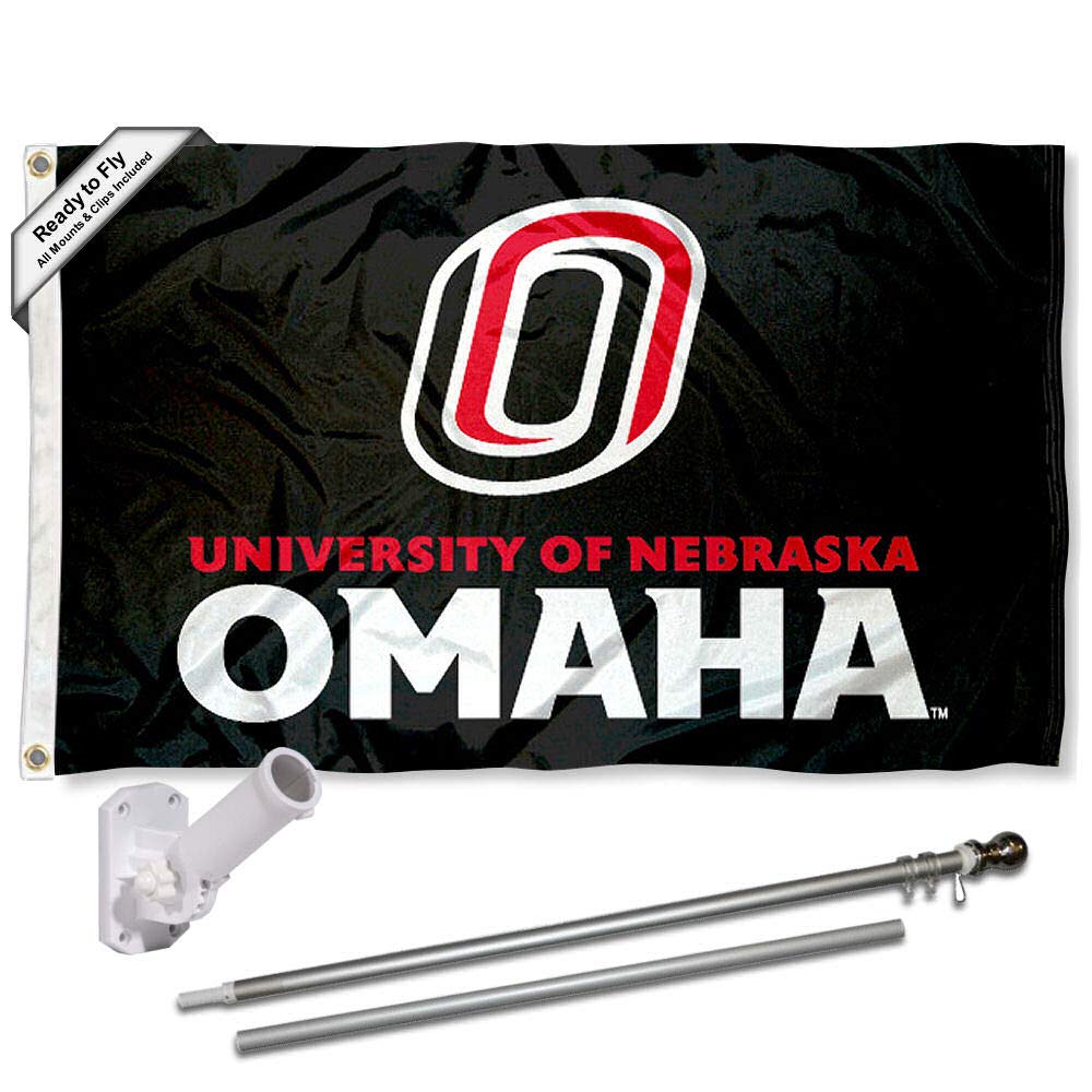 College Flags & Banners Co. O Mavs Black Flag and Pole Bracket Mount Bundle - Sports Collectibles, Sports Memorabilia, Sports Fan Shop, Sports Gifts