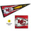 WinCraft Kansas City Chiefs Embroidered and Sewn Pennant - Sports Collectibles, Sports Memorabilia, Sports Fan Shop, Sports Gifts