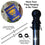 College Flags & Banners Co. Pittsburgh Panthers Logo Double Sided House Flag with Flag Pole Set - Sports Collectibles, Sports Memorabilia, Sports Fan Shop, Sports Gifts