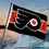 WinCraft Philadelphia Flyers Small 2x3 Foot Banner Flag - Sports Collectibles, Sports Memorabilia, Sports Fan Shop, Sports Gifts
