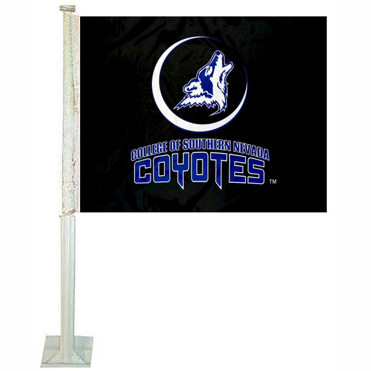 College Flags & Banners Co. Southern Nevada Coyotes Car Flag - Sports Collectibles, Sports Memorabilia, Sports Fan Shop, Sports Gifts