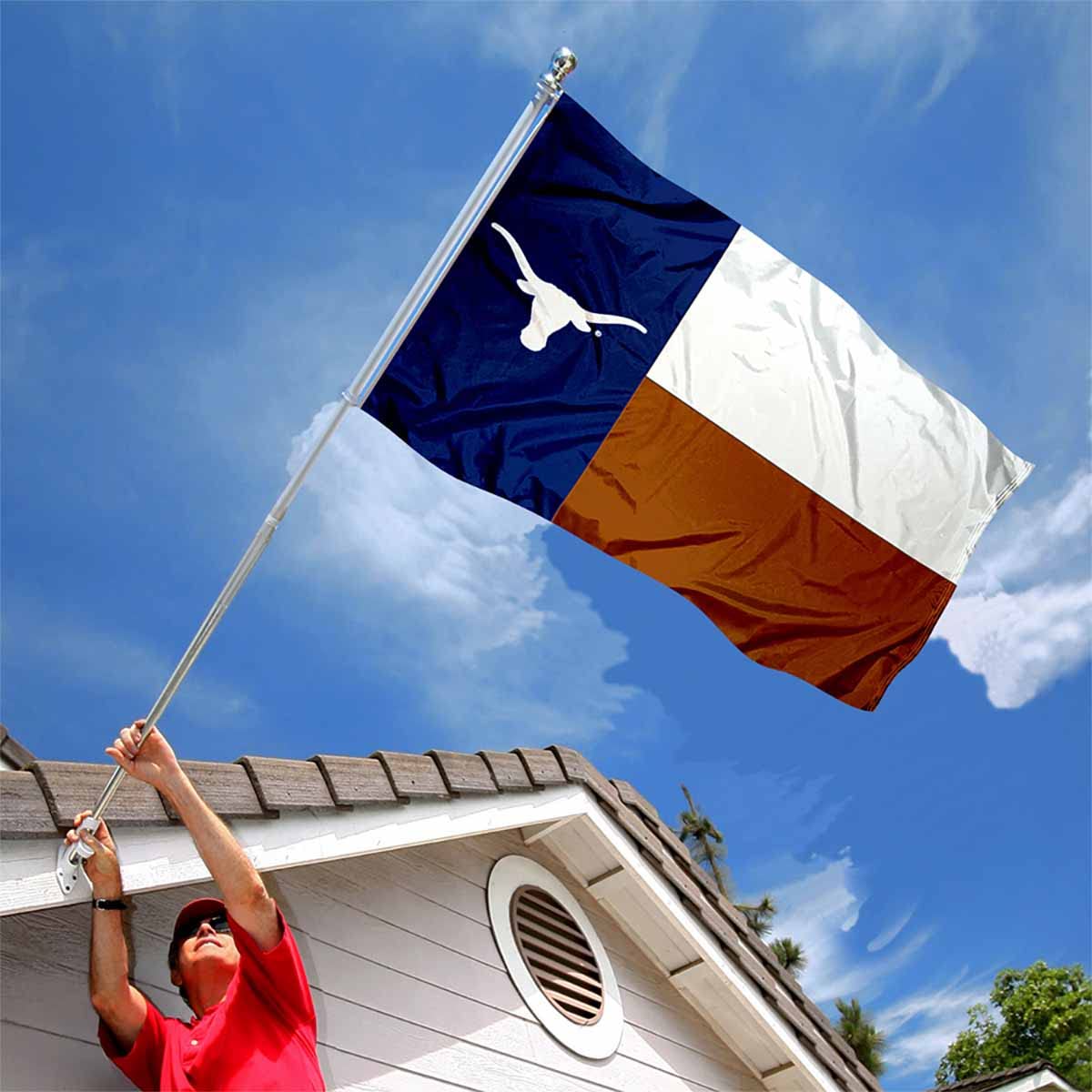 Texas Longhorns State TX Banner and Tapestry Wall Tack Pads - Sports Collectibles, Sports Memorabilia, Sports Fan Shop, Sports Gifts