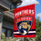 WinCraft Florida Panthers Double Sided Banner House Flag - Sports Collectibles, Sports Memorabilia, Sports Fan Shop, Sports Gifts