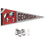 College Flags & Banners Co. Georgia Bulldogs Retro Throwback Vintage Pennant Flag and Wall Tack Mount Pads - Sports Collectibles, Sports Memorabilia, Sports Fan Shop, Sports Gifts