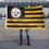 WinCraft Pittsburgh Steelers USA American Nation Stripes 3x5 Grommet Flag - Sports Collectibles, Sports Memorabilia, Sports Fan Shop, Sports Gifts