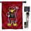 College Flags & Banners Co. USC Gamecocks Cocky Mascot House Flag with Flag Pole Set - Sports Collectibles, Sports Memorabilia, Sports Fan Shop, Sports Gifts