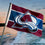 WinCraft Colorado Avalanche Small 2x3 Foot Banner Flag - Sports Collectibles, Sports Memorabilia, Sports Fan Shop, Sports Gifts