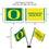 WinCraft Oregon Desk and Table Top Flags - Sports Collectibles, Sports Memorabilia, Sports Fan Shop, Sports Gifts