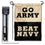 College Flags & Banners Co. Army Black Knights Beat Navy Garden Flag with Stand Holder - Sports Collectibles, Sports Memorabilia, Sports Fan Shop, Sports Gifts