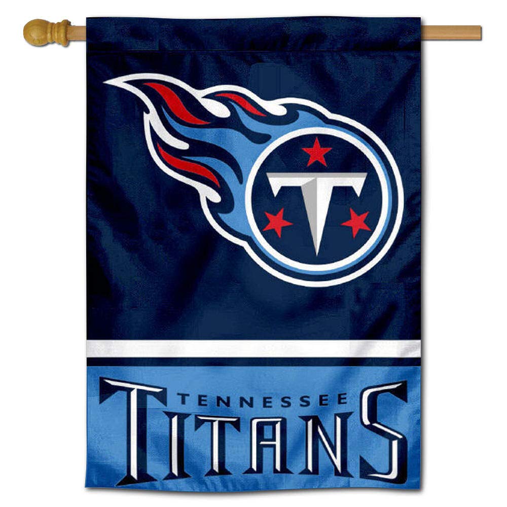 WinCraft Tennessee Titans Two Sided House Flag - Sports Collectibles, Sports Memorabilia, Sports Fan Shop, Sports Gifts